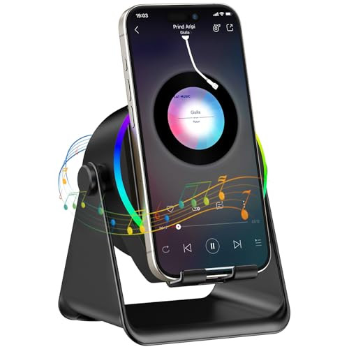 Wireless Induction Speaker with Phone Stand