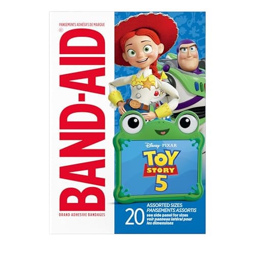 BAND-AID Brand Disney and Pixar Toy Story 5 Adhesive Bandages (20 Count) Deal