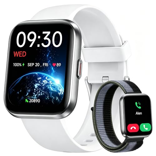Woneligo 1.85" Smart Watch for Women (White) Deal