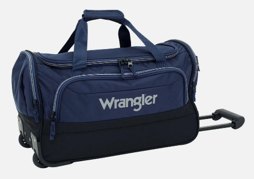 Wrangler Deluxe Polyester Rolling Duffel 21" Deal