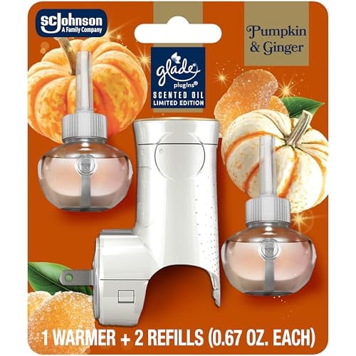Glade PlugIns Refills Air Freshener Starter Kit, Pumpkin & Ginger Deal