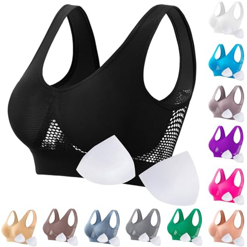 Sports Bras for Women Anti-Sagging Yoga Bra with Removable Pads