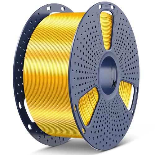 Sunlu Silk PLA+ 3D Printer Filament 3kg Spool (Gold)