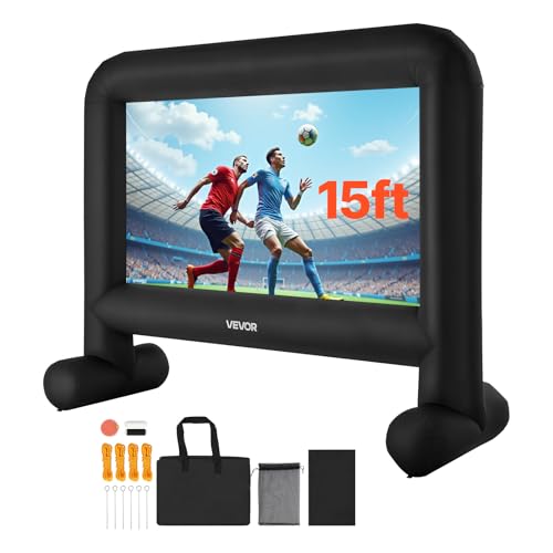 VEVOR 15FT Inflatable Movie Screen
