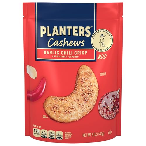 PLANTERS Garlic Chili Crisp Cashews 5 Oz Deal