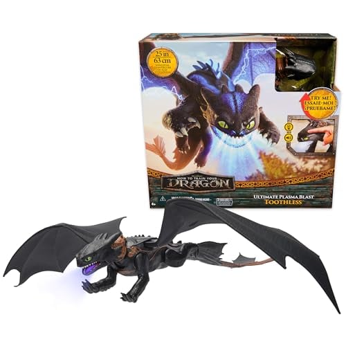 Dreamworks Dragons Ultimate Plasma Blast Toothless Interactive Dragon Toy Deal