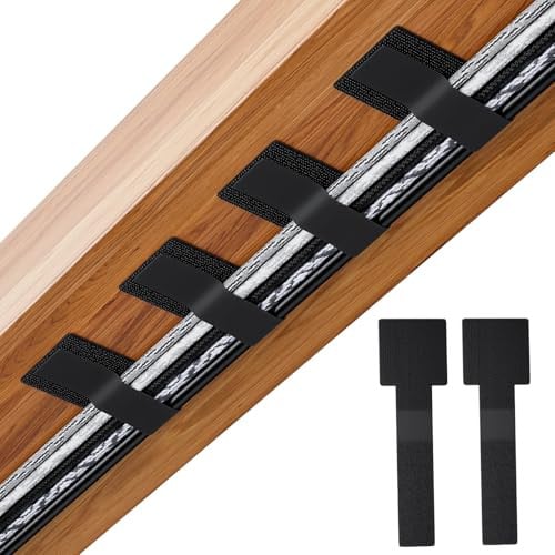 Adhesive Wire Management 100pcs Hook and Loop Cable Ties Deal