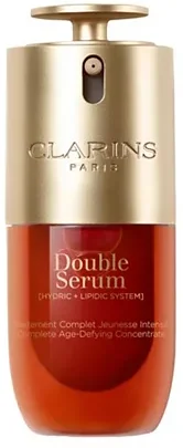 Clarins DOUBLE SERUM Light Texture To Firm, Boost Radiance & Refine Pores Deal