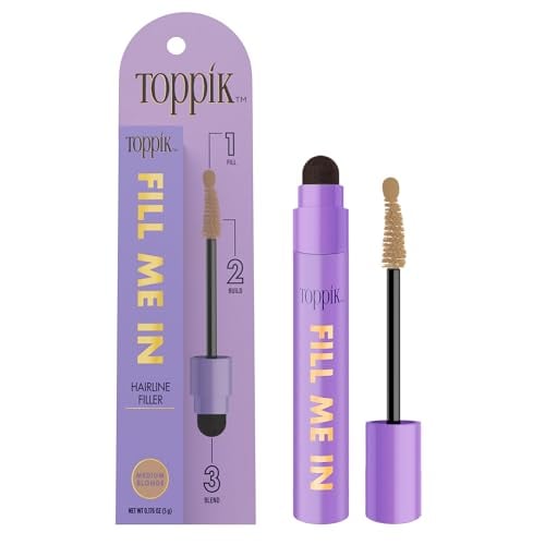 Toppik Fill Me In Hairline Filler 0.176 oz (5 g) Medium Blonde
