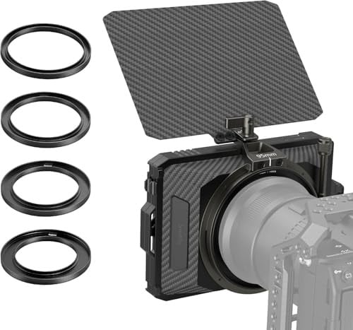 SmallRig Mini Matte Box Lite with Carbon Fiber Top Flag for 67mm/ 72mm/ 77mm/ 82mm Lenses Deal