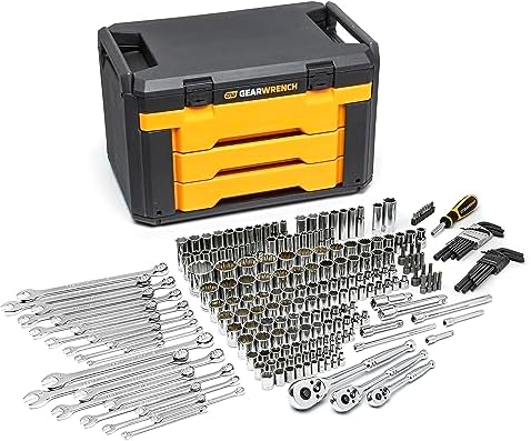 GEARWRENCH 239 Pc. BMC Mechanics Tool Set 1/4, 3/8, 1/2 Drove