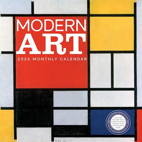 Modern Art Calendar 2026 