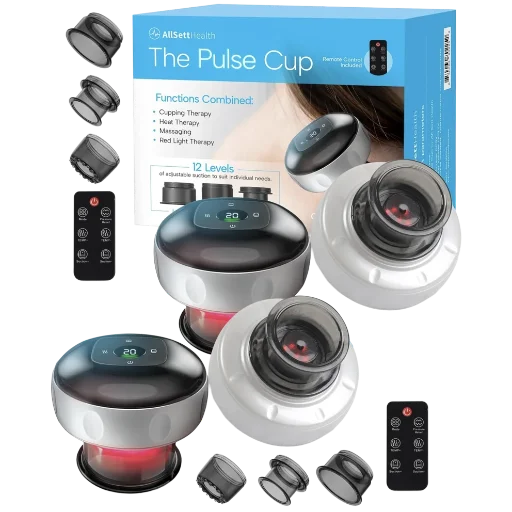 Allsett Health The Pulse Cupping Massagers 2-Pack