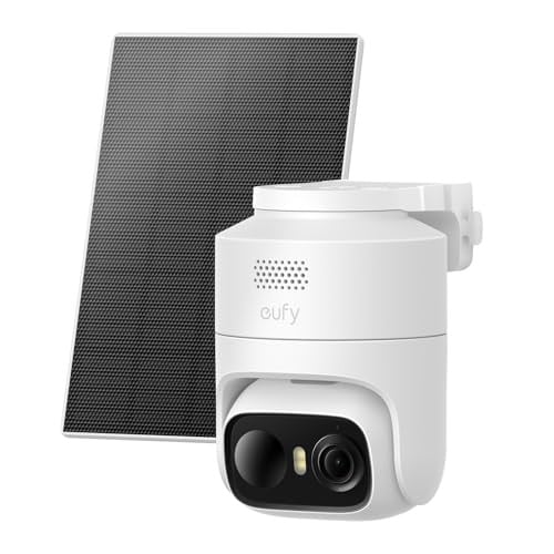 eufy eufyCam C37 Wireless Outdoor Security Camera + Solar Panel Deal