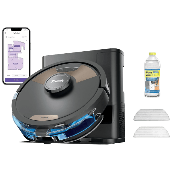 Shark 2-in-1 Robot Vacuum with Self-Empty Base (Refurbished)