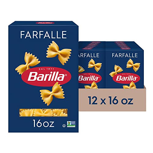 12 Pack of Barilla Farfalle Pasta, 16 Oz. Box