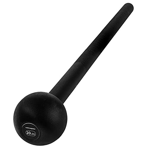 Retrospec Revolve Strength Training 20 lbs Steel Macebell