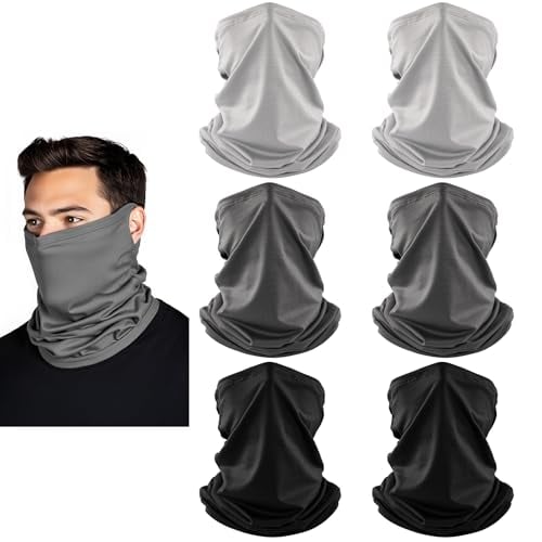HONGTEYA 6-Pack UV Protection Cooling Neck Gaiter