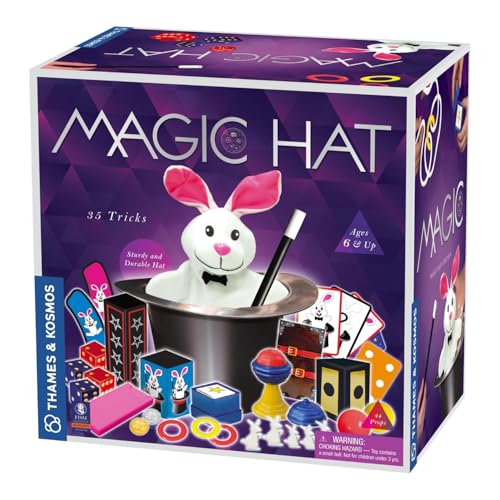 Thames & Kosmos Magic Hat 35 Tricks Magic Set for Kids