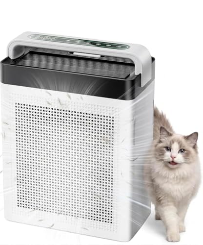 Pet Air Purifier for Home Large Room 2,500 Ft², Dual Intake Deal