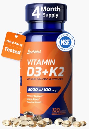 LincNutri Vitamin D3 K2 5000IU Deal