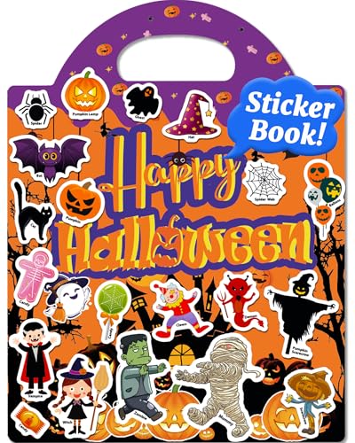 Reusable Halloween Sticker Book Deal
