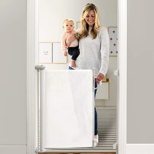 Momcozy 33" Tall x 55" W Retractable Baby Gate