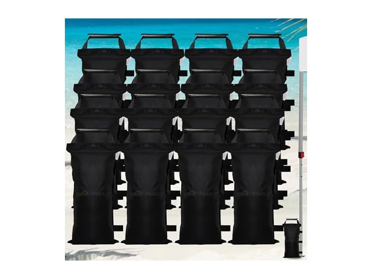 SANWAY Canopy Sand Bags 16-Pack, 448-Lb Capacity Deal