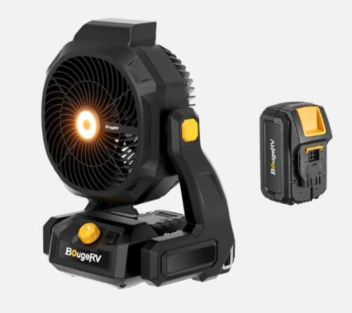 BougeRV F02 Portable Cordless Outdoor Fan with 144Wh Battery Deal