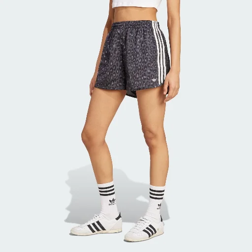 Adidas Women's Originals Satin Shorts Multi/Bronze Strata