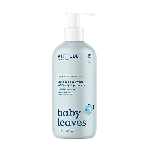 ATTITUDE 16-Ounce 2-in-1 Baby Shampoo & Body Wash (Good Night) Deal