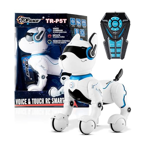 Top Race Rechargeable Robot Dog Toy