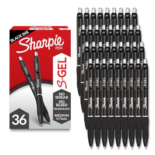 Sharpie 36 Count Medium Point Permanent Markers