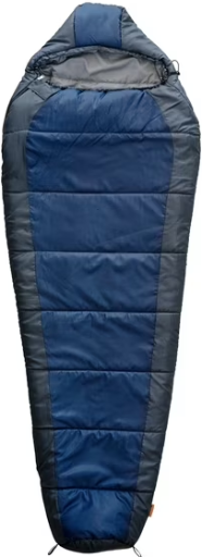 Ozark Trail 30-Degree Cold Weather Mummy Sleeping Bag, Blue, 85"x33" Deal