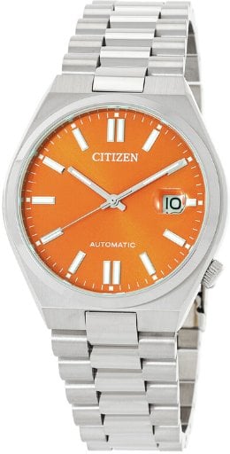 CITIZEN Tsuyosa Automatic Orange Dial Men's Watch
