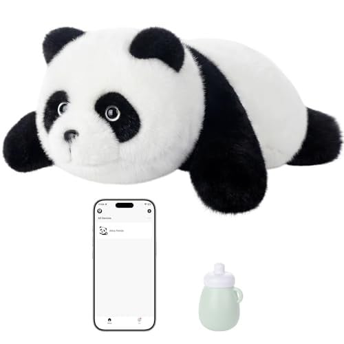 Golabs PT1 Plush AI Robot Panda Toy for Kids 3+ with 64 Languages