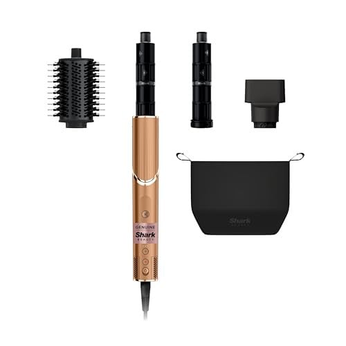 Shark FlexStyle 5-in-1 Air Multi-Styler & Hair Dryer w/ Auto-Wrap Curlers, Oval Brush & Storage Bag (Copper) Deal