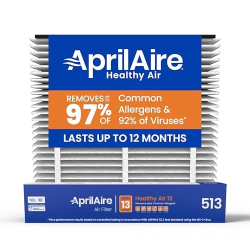 AprilAire 513 MERV 13 31x28x4 Air Filter (2-Pack)