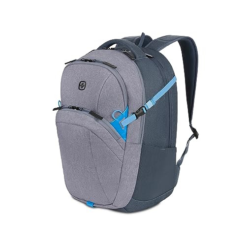 SwissGear UrbanPro 18.25" Laptop Backpack (Light Grey/Blue Heather)