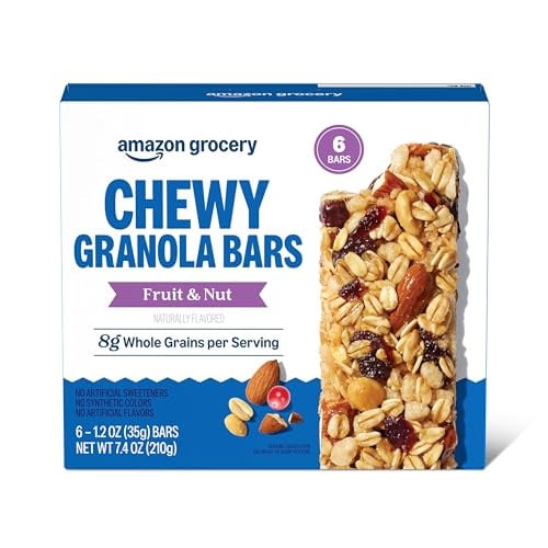 Amazon Grocery Fruit & Nut Chewy Granola Bars 6-Pack 1.2-Oz Deal