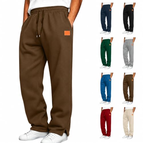 Baggy Elastic Waist Drawstring Sweatpants Deal