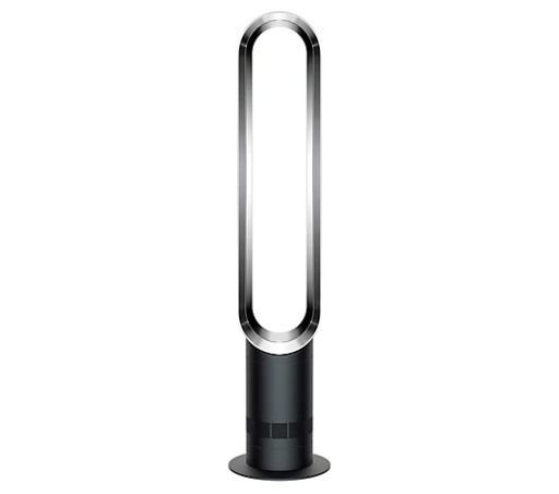 Dyson AM07 Bladeless Oscillating Tower Fan with Remote (Blue, White)
