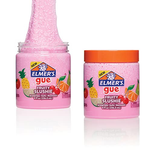 Elmer's Gue Pre-Made Slime Fruity Slushie 2-Count 8-Oz