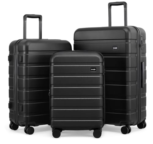 Coolife Luggage Set - 3 Piece Set