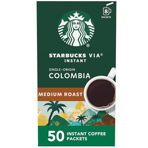 50-Count Starbucks VIA Ready Brew Colombia Coffee Deal