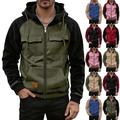 Men's Cargo Jacket/Hoodie