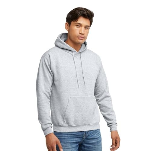 (Prime Deal) Hanes Men's EcoSmart Pullover Hooded Sweatshirt Deal