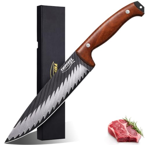 8 Inch Damascus Chef Knife, 67-Layer High Carbon Steel