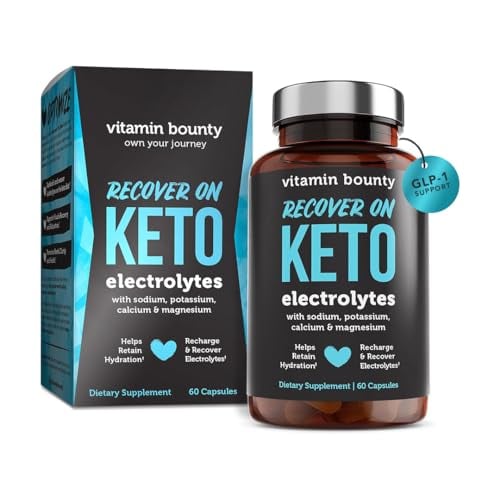 Vitamin Bounty Recover On Keto Sugar-Free Electrolytes Capsules 60-Count Deal
