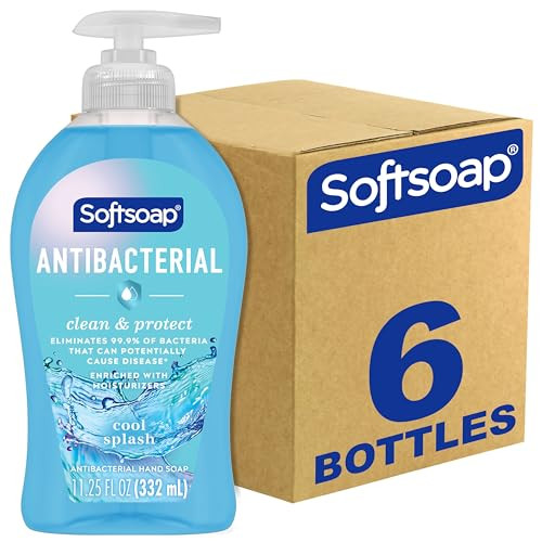Softsoap Clean & Protect Antibacterial Liquid Hand Soap 3 x 6-Pack